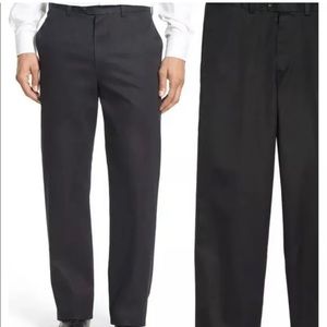Nordstrom Smartcare™ Classic Supima® Cotton Flat Front Straight Leg Dress Pant